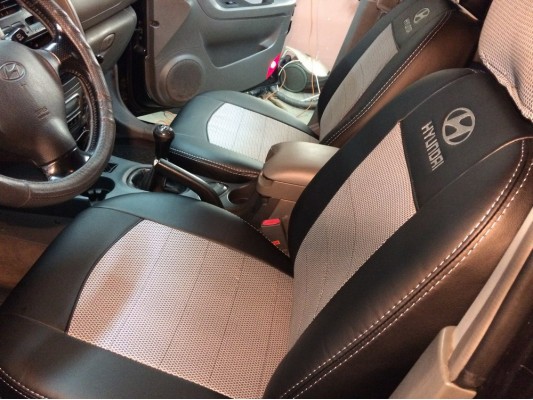 Авточехлы на Hyundai Santa Fe Classic