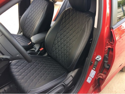 Авточехлы на Hyundai Solaris 2