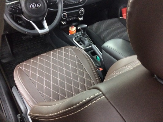 Авточехлы на Kia Rio 4 X-Line Авточехлы на Kia Rio 4 X-Line