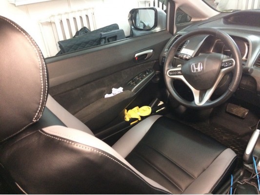 Каркасные авточехлы на Honda Civic 8 4D