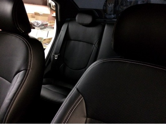 Каркасные авточехлы на KIA Rio 3