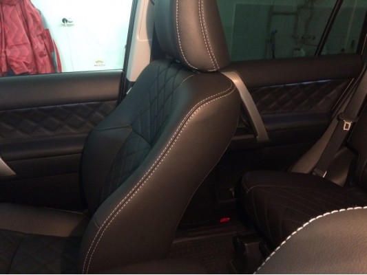 Каркасные авточехлы на Toyota Land Cruiser Prado 150 2 поколения